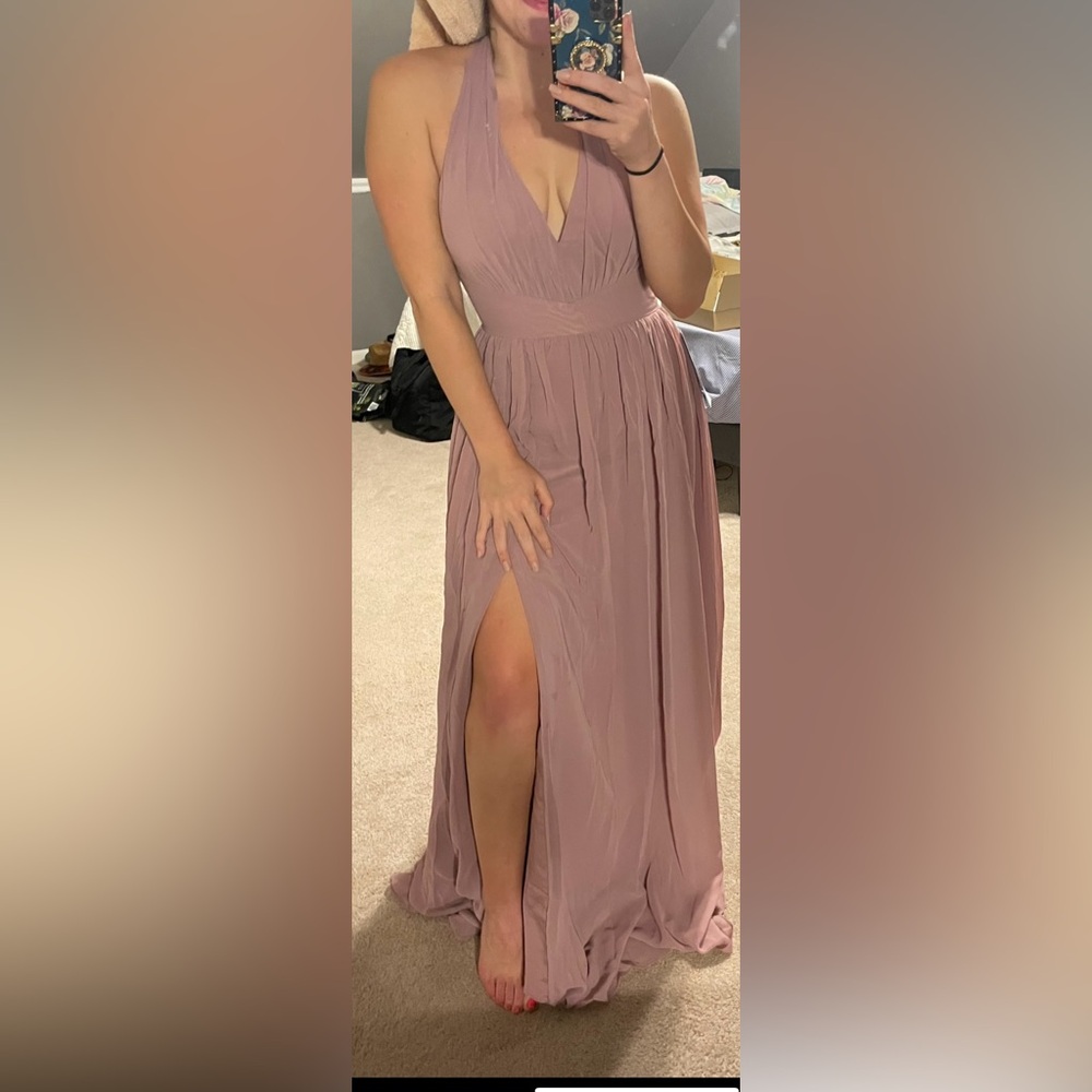 Azazie Gianni Vintage Mauve Bridesmaid Dress